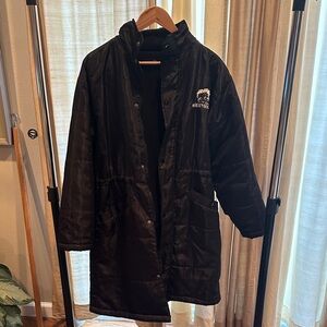 Vintage Black Quilted Betty Boop Coat